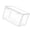 Square -S, variant on Bread Keeper with Matching Lid, Kitchen Case for Bun Pastry Refrigerator Counter Storage Daily Tidying