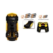 Transformers Bumblebee Converting RC by Jada Toys – Auto Transformation Robot with Electronic Sounds, 11, Radio Control Cars