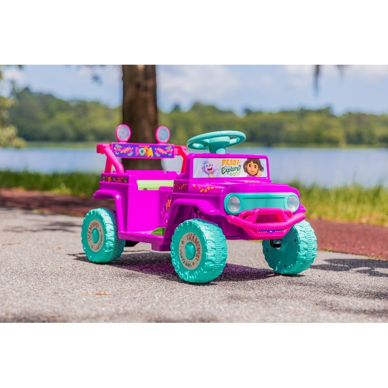 Dora the Explorer 6V Battery-Powered Ride-On by Dynacraft for