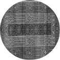 thumbnail image 1 of Ahgly Company Indoor Round Persian Gray Traditional Area Rugs, 3' Round, 1 of 1