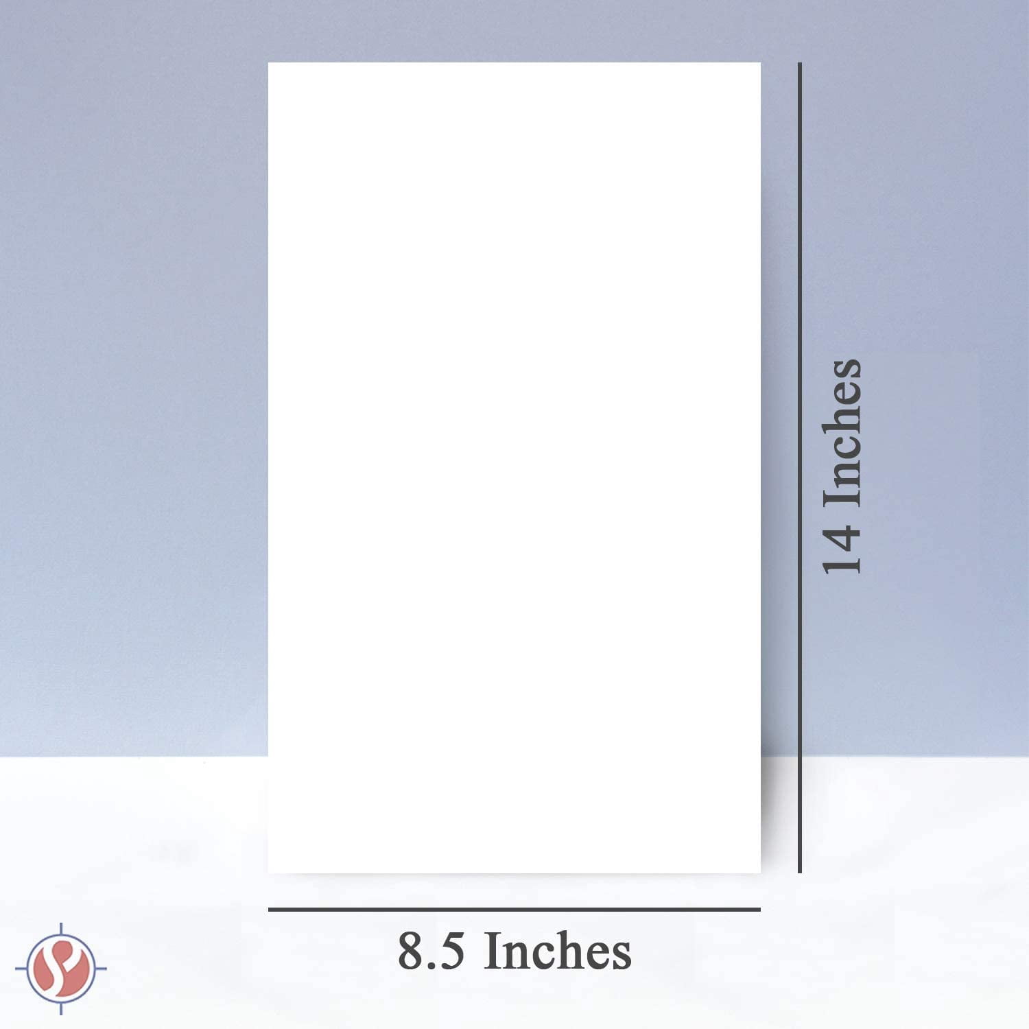 White Pastel Color Paper – Great for Arts and Crafts and Stationery Printing – 8.5 x 14" (Menu/Legal Size) – 20lb Bond / 50lb Text / 75GSM – Copy, Writing and Printer Paper – 500 Sheets per Pack