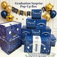 thumbnail image 5 of 2026 Graduation Surprise Pop Up Gift Box, Oney Explosion Gift Box Kit with Confetti, Unique Folding Bouncing Envelope Gift Box for Cash, 5 of 6