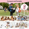 thumbnail image 6 of AFMAT Electric Pencil Sharpener, Fully Automatic Pencil Sharpener for 7-8mm Pencils & Colored Pencil, Auto in & Out, Rechargeable Vertical Hands-Free Sharpeners for Classroom/Home/Office,Pink, 6 of 9