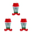 thumbnail image 4 of sweethay Adorno colgante de Navidad para chimenea, medias rellenas, árbol, decoración de muñecas de Año Nuevo, regalos rústicos de granja Tipo 3 3Conjunto, 4 of 6