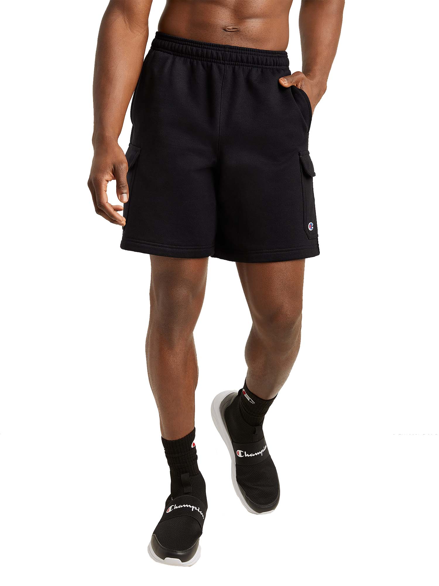 Champion Men's 8 Inch Powerblend Fleece 
