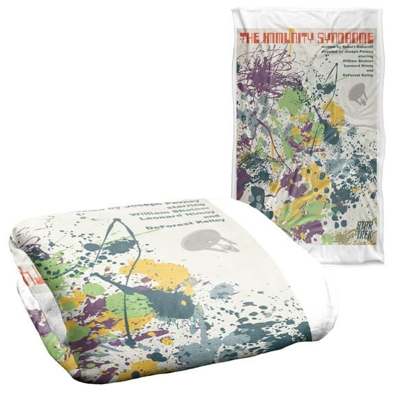 Star Trek Original Series Episode 47 Silky Touch Super Soft Throw Blanket 36" x 58"