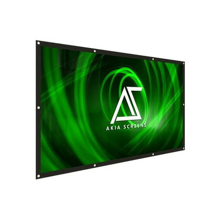 Elite Screens Akia DIY 8K/4K Ultra HD 3D Ready Indoor/Outdoor White 120'' Portable Projector