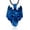 Blue, variant on Wolf Pendant Necklace for Men 316 Stainless Steel Cremation Jewelry Viking Wolf Head Urn Necklace Ashes Keepsake Wolf Jewelry Gift