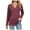Red, variant on Women Blouses Womens Fitted Shirt Puff Long Sleeve Blouse V Neck Tee Womens Lady's Dress Shirts Women Tee Shirts Girls Swim Shirt Cute Print Button down plus Size Blouses for 3x Long Sleeve Grey M