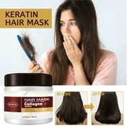 BGZLEU Keratin Hair Mask,Deep Repair Damage Root, 100g Mask for Dry Damaged Hair,Hair Treatment & Scalp Treatment,Natural Deep Conditioner Hydrating Masque
