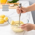 thumbnail image 6 of 304 Stainless Steel Potato Masher & Baby Food Maker - Easy Press Kitchen Gadget for Mashed Potatoes, Sweet Potato & Purees, 6 of 8