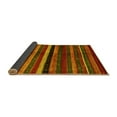 thumbnail image 2 of Ahgly Company Indoor Rectangle Abstract Yellow Contemporary Area Rugs, 7' x 10', 2 of 4