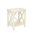 thumbnail image 3 of SAFAVIEH Candence Nautical Cross Back End Table, Barley, 3 of 5