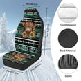 thumbnail image 7 of Uorisanigo Car Seat Covers for Front Seats, Plush Highland Cow Nation Aztec Automotive Seat Covers, Universal Fits Most Car Truck Van and SUV Comfortable, 2 Pieces Front, 7 of 7