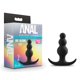 thumbnail image 1 of Butt Plug Blush Novelties Anal Adventures Platinum Silicone, 1 of 7