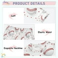 thumbnail image 4 of joogoo Baseball on White 2 Piece Long Sleeve Tee and Pants Cotton Pajama Set 3T, 4 of 7