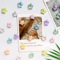 thumbnail image 3 of Star Decorative ThumbTacks 0.8x0.6In Bulletin Board Corkboard Pins Set of 25 Cute Office Decor Bulletin Board Thumbtacks for Home, 3 of 6