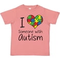 thumbnail image 3 of Inktastic I Heart Someone with Autism Boys or Girls Toddler T-Shirt, 3 of 5