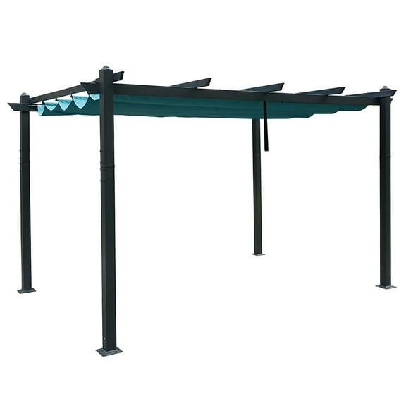 Kozyard Atlantics Outdoor 10 x 13 ft Polyester Blue