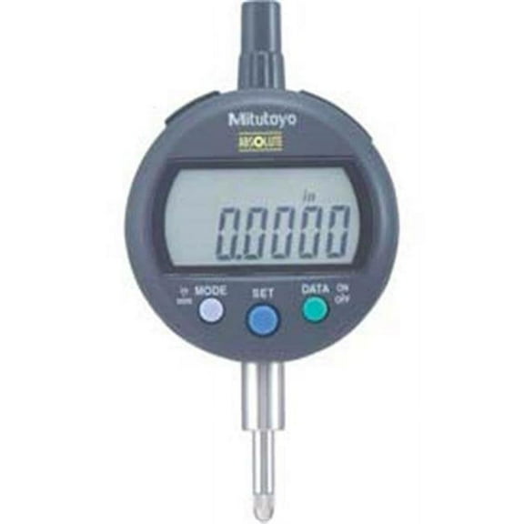 ID-C Standard Type Digimatic Indicators, 0.5 in Range, Flat Back