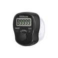 thumbnail image 3 of Unique Bargains Finger Tally Counter 0-99999 5 Digital LED Display for Sports Counting, Black, White, 3 of 5