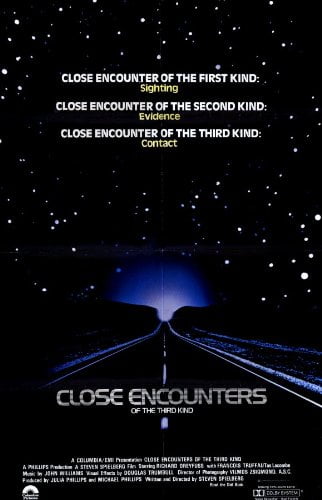 CLASSIC MOVIE POSTER 12/" x 18/" 1977 CLOSE ENCOUNTERS OF THE THIRD KIND