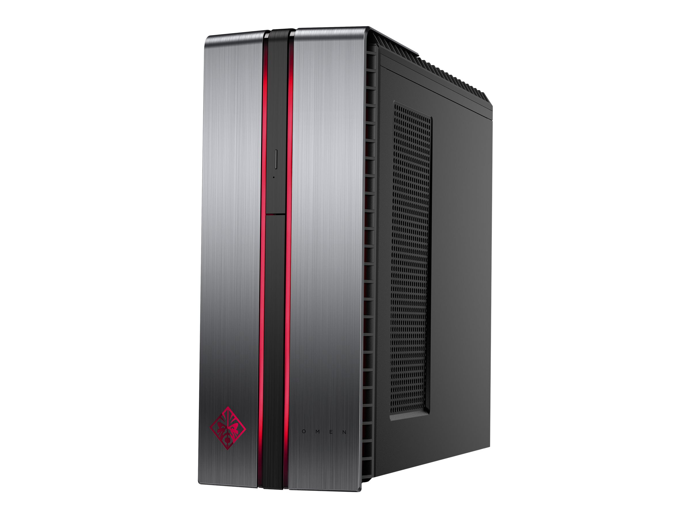 HP OMEN 870-230 Gaming Desktop PC with Intel Core i7-7700 Processor, 8GB  Memory, 256GB Solid State Drive + 1TB Hard Drive and Windows 10 Home  (Monitor 