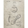 thumbnail image 2 of Art.com PP271-Sandstone Vintage Baseball 1924 Patent Poster Stretched Canvas Print Wall Art by Cole Borders, 18" x 24", 2 of 4