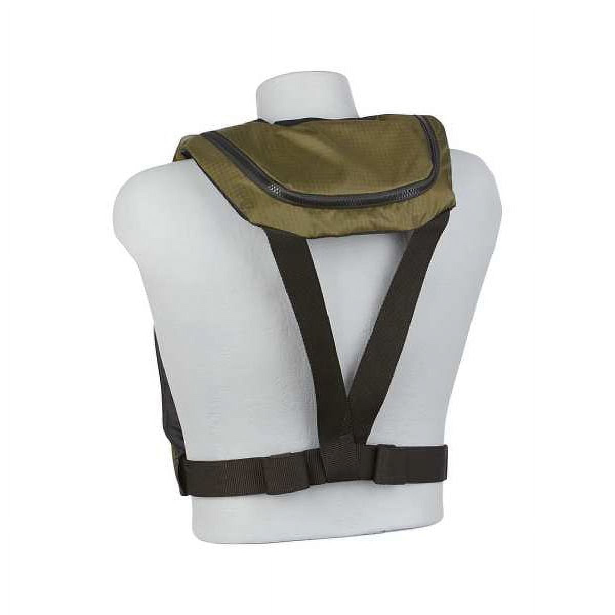 Kent Safety Life Jacket, Universal, 35lb, CO2, Green 132802-400-004-19
