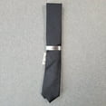 thumbnail image 2 of Alfani Men's Slim Neat Tie Black Size Regular, 2 of 3