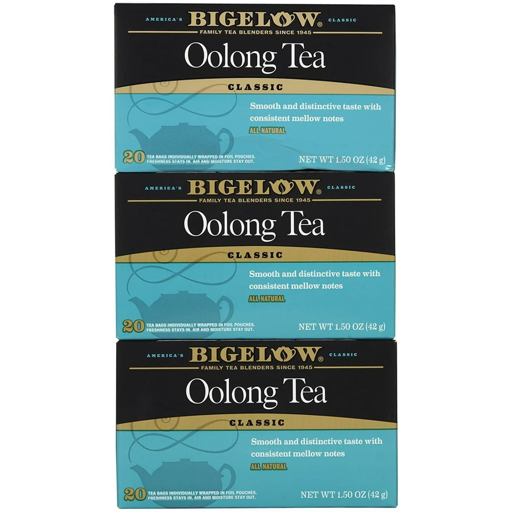 Bigelow Tea Oolong, 20 Bags (3 Pack)