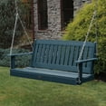 thumbnail image 2 of Highwood 5ft Lehigh Porch Swing - Outdoor, Eco-friendly, Synthetic Wood, 2 of 4