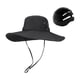 thumbnail image 2 of Gorra de pescador, sombrero de sol transpirable para verano, sombrero de pesca con capucha para exteriores. Negro, 2 of 9