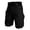 10#Black, variant on Cargo Shorts for Man Waterproof Stretch Multi Pockets Quick-Dry Outdoor Camping Running Athletic Men's Shorts (No Belt)