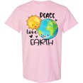 thumbnail image 3 of Inktastic Earth Day Peace Love Earth T-Shirt, 3 of 5