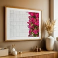 thumbnail image 4 of Bougainvillea and White Brick Wall in Palm Springs - Palm Springs California Photography Floral Flowers Botanical Minimalist Nature Abstract Summer Oak Framed Wall Art Print 5 x 7 inches, 4 of 6