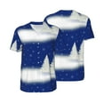 thumbnail image 3 of Daiia Christmas Fir Tree Mens Baseball Jersey Button Down Shirts Short Sleeve Sports Uniforms-XX-Large, 3 of 9
