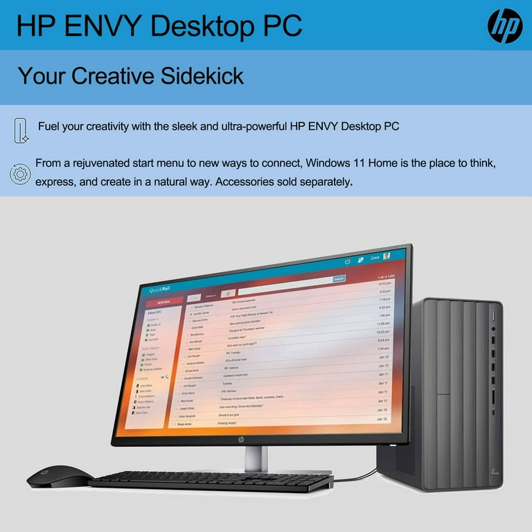 HP Envy TE01 Tower Desktop, Intel Core i7-13700, 64GB RAM HP Envy TE01 Tower Desktop, Intel Core i7-13700, 64GB RAM