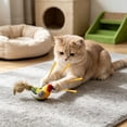 thumbnail image 4 of Interactive Cat Toys Bird - Realistic Cat Interactive Toys for Indoor Cats with Catnip and Feather, Bored Kitten Kicker Brown, 4 of 6