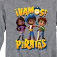 thumbnail image 3 of Santiago of The Sea - Vamos Piratas - Toddler And Youth Long Sleeve Graphic T-Shirt, 3 of 5