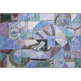 thumbnail image 2 of Addison Rugs Mayfield Premium Machine Washable Transitional Abstract Green Rectangle Rug, 1'8" x 2'6", 2 of 6