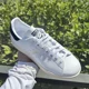 thumbnail image 3 of Adi-das Stan Smith White Collegiate Navy Men's Athletic Shoes FX5521 Size 5.5, 3 of 6