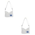 thumbnail image 3 of Bolso de hombro Sonducket estilo informal para mujer bandolera de viaje banquete chicas bolsa con correa grande color Blanco Negro, 3 of 6