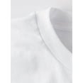 thumbnail image 3 of Camiseta de algodón con estampado de bandera estadounidense patriótica para mujer, cómoda y con estrellas. Cuello redondo informal, manga corta, transpirable y elástica. Lavable a máquina. Perfecta pa, 3 of 6