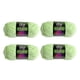 thumbnail image 5 of 4x Hilo de chenilla que brilla en la oscuridad Hilo luminoso de 4 mm para manualidades creativas de bricolaje Verde, 5 of 9