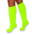 thumbnail image 2 of Neon Nation Extra Long Solid Color Thigh High Knit Socks, 2 of 2
