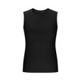 thumbnail image 2 of ZOYOEN Girls Ribbed Tank Tops- Casual Crewneck Sleeveless Soft Kids Summer Shirts Tops Black Size 6, 2 of 7