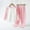 Pink-08, variant on Sentuca Girls Pajamas Casual Long Sleeve Tops and Pajama Pants Home Loungewear Outfit Sets for Toddler Clothes Size 3 Years