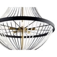 thumbnail image 5 of Transitional Five Light Chandelier in Textured Black Finish Bailey Street Home 147-Bel-4187450, 5 of 5