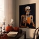 thumbnail image 4 of Póster de fantasma escalofriante de galería de Halloween, impresión artística de esqueleto potable, pintura en lienzo de calabaza aterradora, imagen de pared, decoración de sala de estar, 4 of 4